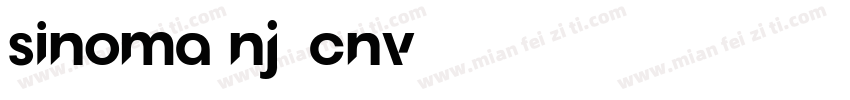 sinoma(nj) cnv字体转换